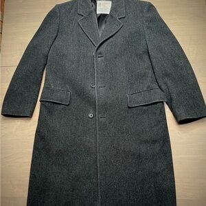 London Fog Charcoal Trench Coat